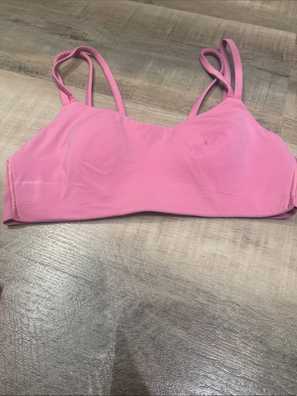 Lululemon Women’s Pink Stretch Bralette - Unbranded